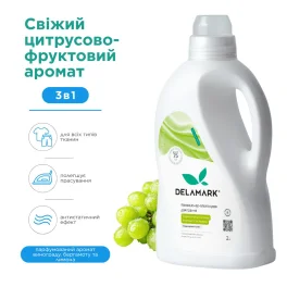 Кондиционер-ополаскиватель DeLaMark PERFUME с ароматом винограда, бергамота и лимона 2 л